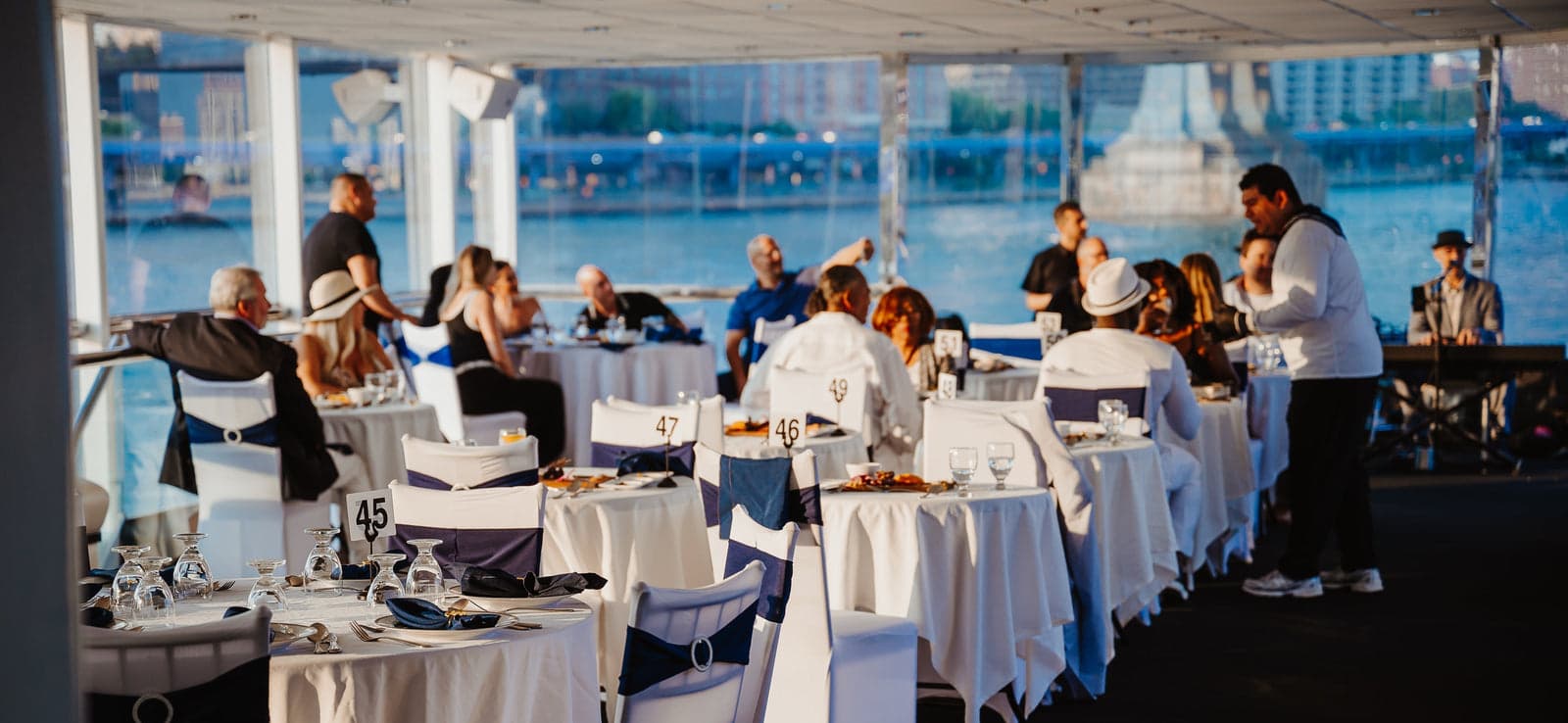 A Thanksgiving cruise in New York Harbor