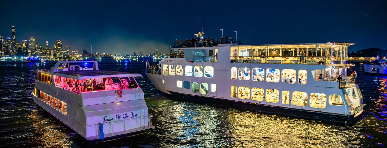 A fully crewed yacht charter